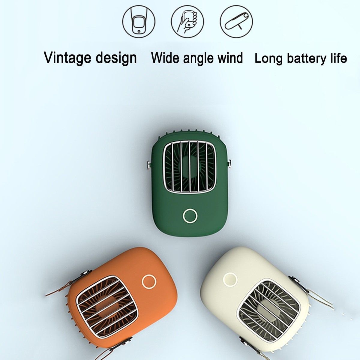 Kleiner portabler Ventilator