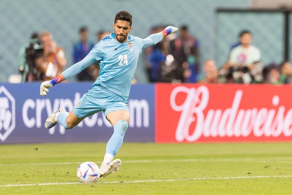 England v IR Iran: Group B - FIFA World Cup, WM, Weltmeisterschaft, Fussball Qatar 2022 Hossein Hosseini during the World Cup match between England v Iran, in Doha, Qatar, on November 21, 2022. Doha Q ...