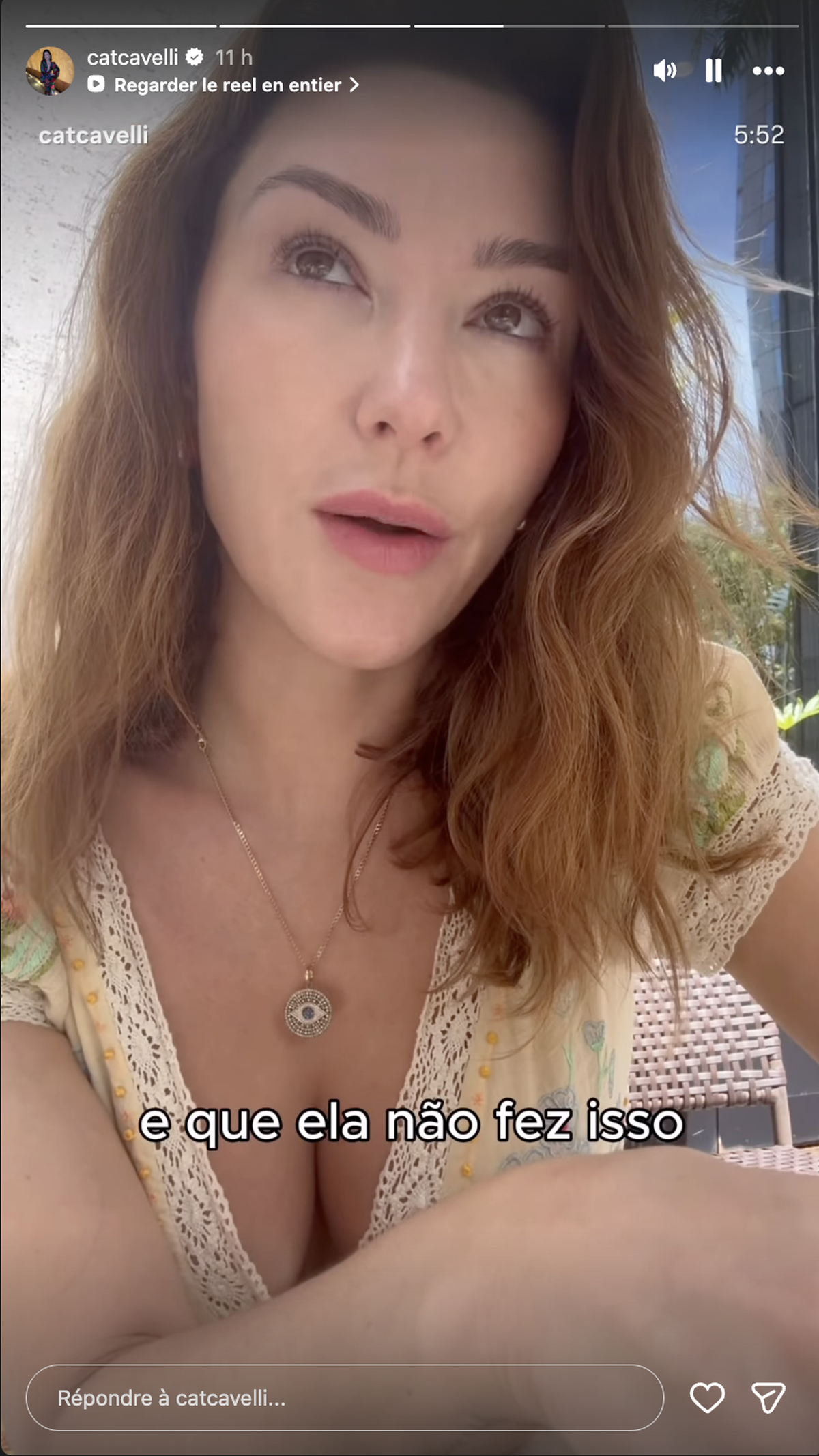 Catherine Harding a ajouté son opinion à toutes les autres déjà exprimées sur l'incident.