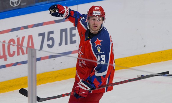 Lucas Wallmark spielte zuletzt bei ZSKA Moskau in der KHL.