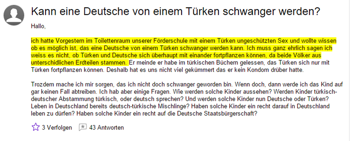 gute frage