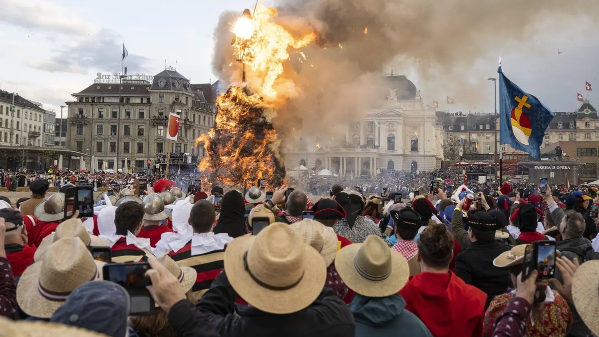 Das Fest der Zünfte: Das traditionelle Sechseläuten fand dieses Jahr am 17. April statt.