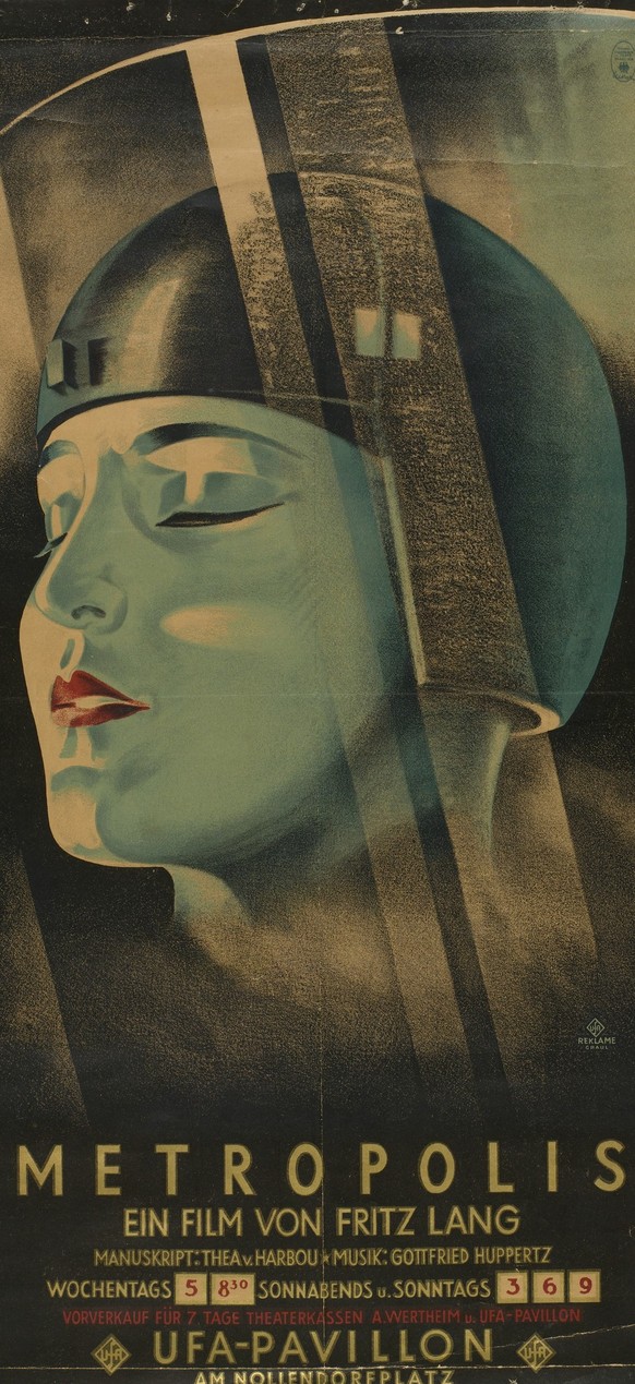 Werner Graul
Poster for Metropolis
c. 1926
https://www.moma.org/collection/works/6813
