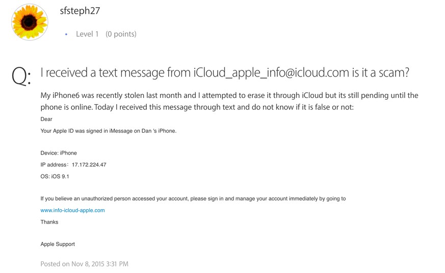 Diese Phishing-Attacke hatte den gleichen (chinesischen) Ursprung.