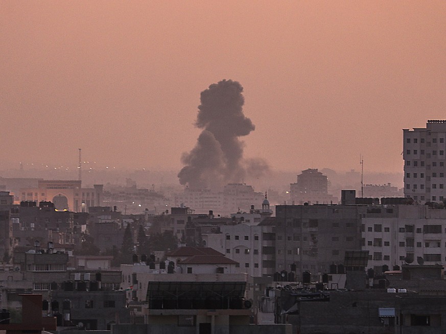 Raketeneinschlag in Gaza