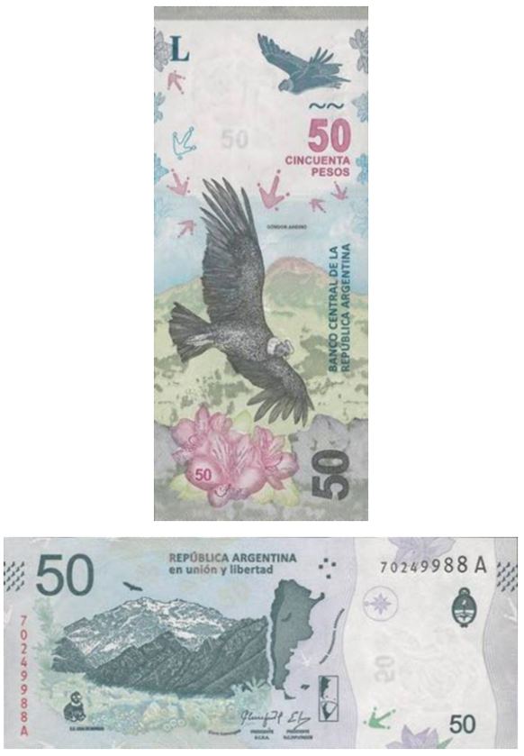 Argentina&#039;s 50 Peso Note
