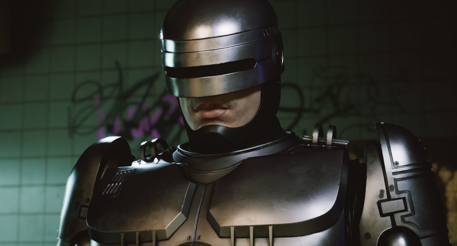 Alex Murphy alias RoboCop geht im dreckigen Detroit auf Spurensuche.