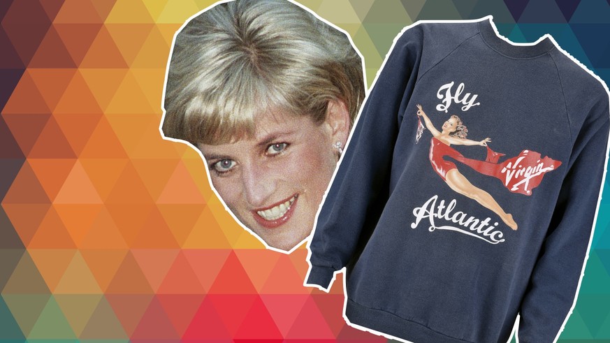 Prinzessin Diana und ihr Sweater.