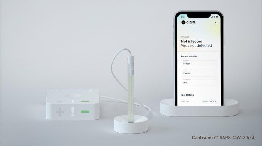 Corona-Schnelltest, Antigentest von Digital Diagnostics