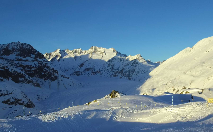 Der Unfall ereignete sich ausserhalb der Pisten auf der Riederalp.