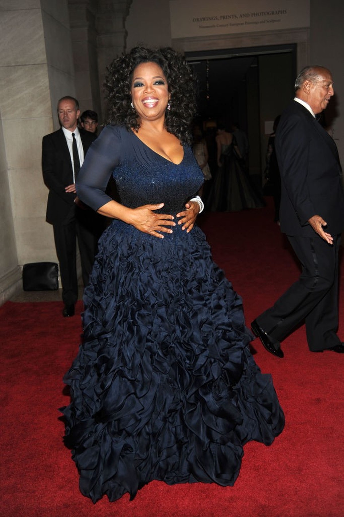 Oprah au MET Gala, en 2010.