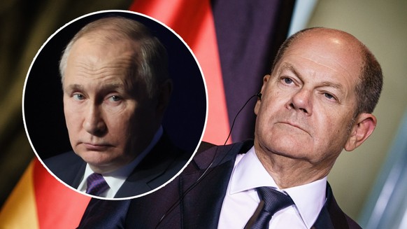 Olaf Scholz und Putin Teaser