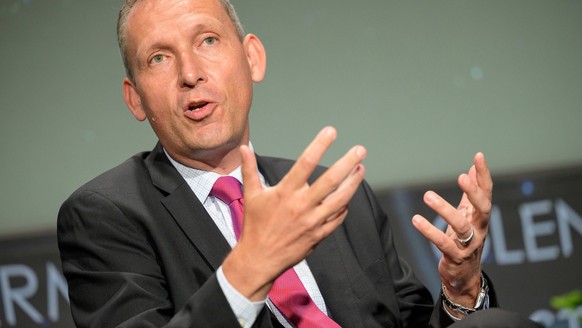 NASA Associate Administrator for Science Thomas Zurbuchen answers a reporter s question during a media gaggle, on Wednesday, June 2, 2021, at NASA Headquarters Mary W. Jackson Building in Washington. ...