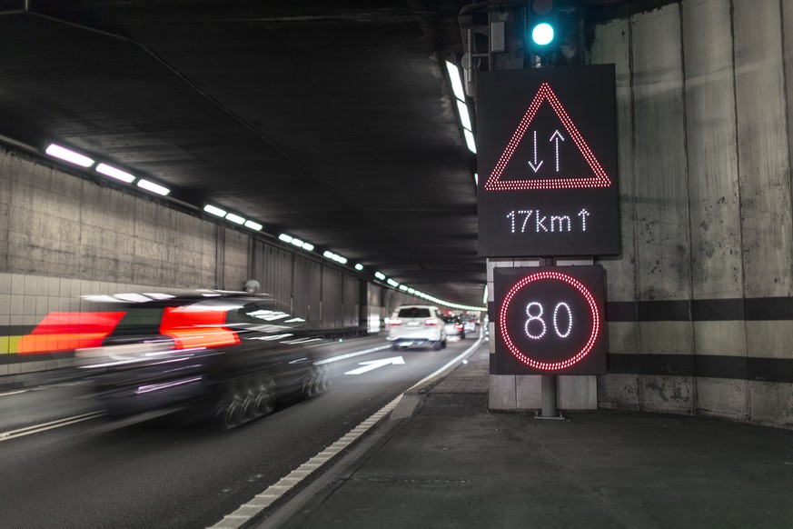 Gotthard: Zweite Röhre soll dereinst einspurig befahrbar bleiben