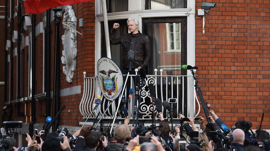 Wikileaks-Gründer Julian Assange steckt noch immer in der ecuadorianischen Botschaft in London fest.