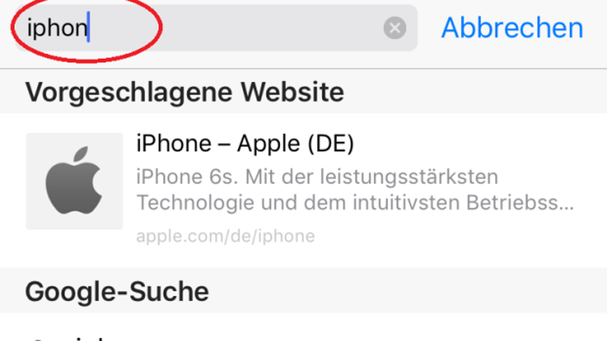Wer die Funktion «Safari-Vorschläge»&nbsp;abschaltet, kann den Browser wieder ohne Abstürze nutzen.
