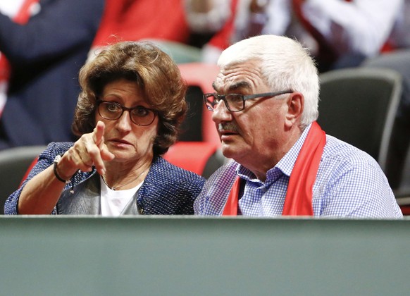 Lynette und Robert Federer haben etwas erspäht.