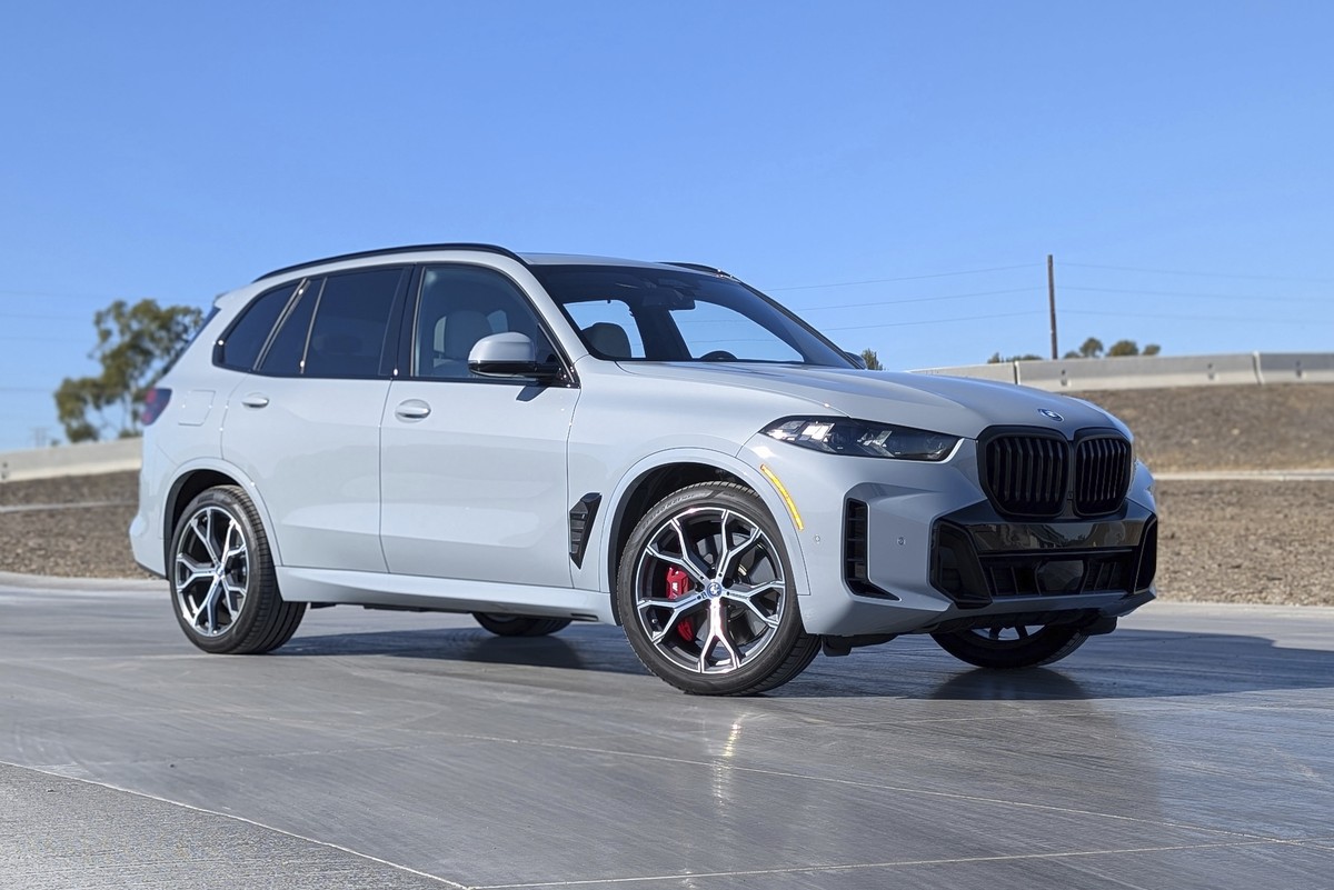 This photo provided by BMW shows the X5 xDrive50e. This plug-in version of BMW's midsize luxury SUV can drive an estimated 38 miles on electric power before switching to gas and getting 22 mpg. ( ...