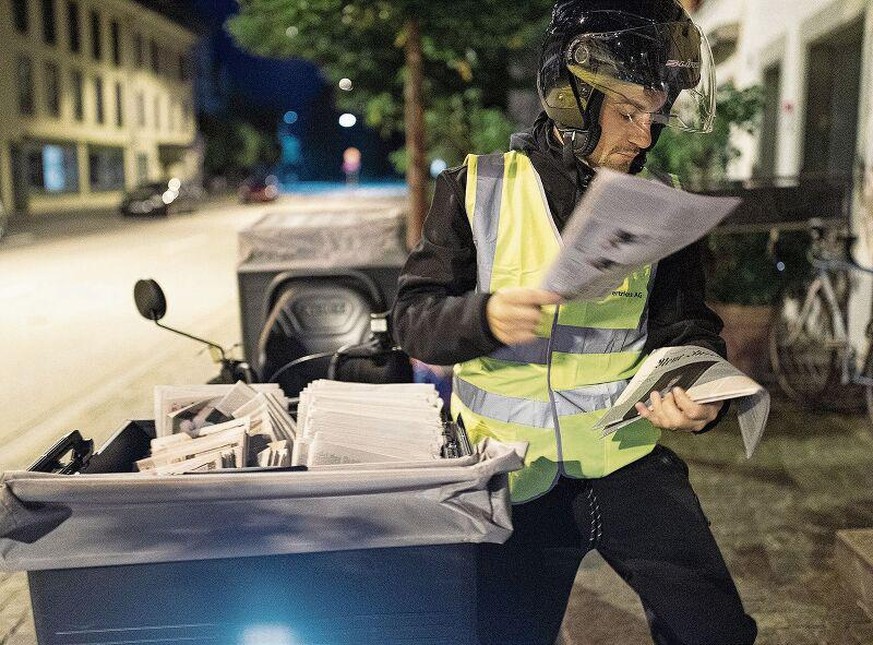 Die Frühzustellung der Zeitungen wird neu subventioniert.