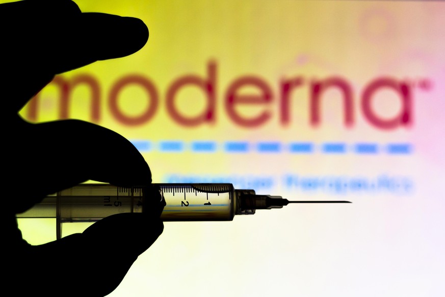 Der Impfstoff von Moderna soll eine Wirksamkeit von 94,4 Prozent haben.