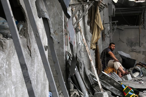 Zerstörung in Gaza City.