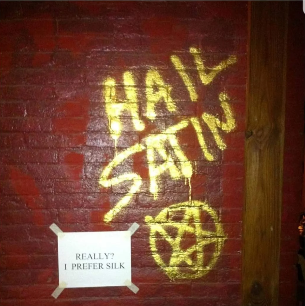 Lustiger Vandalismus
