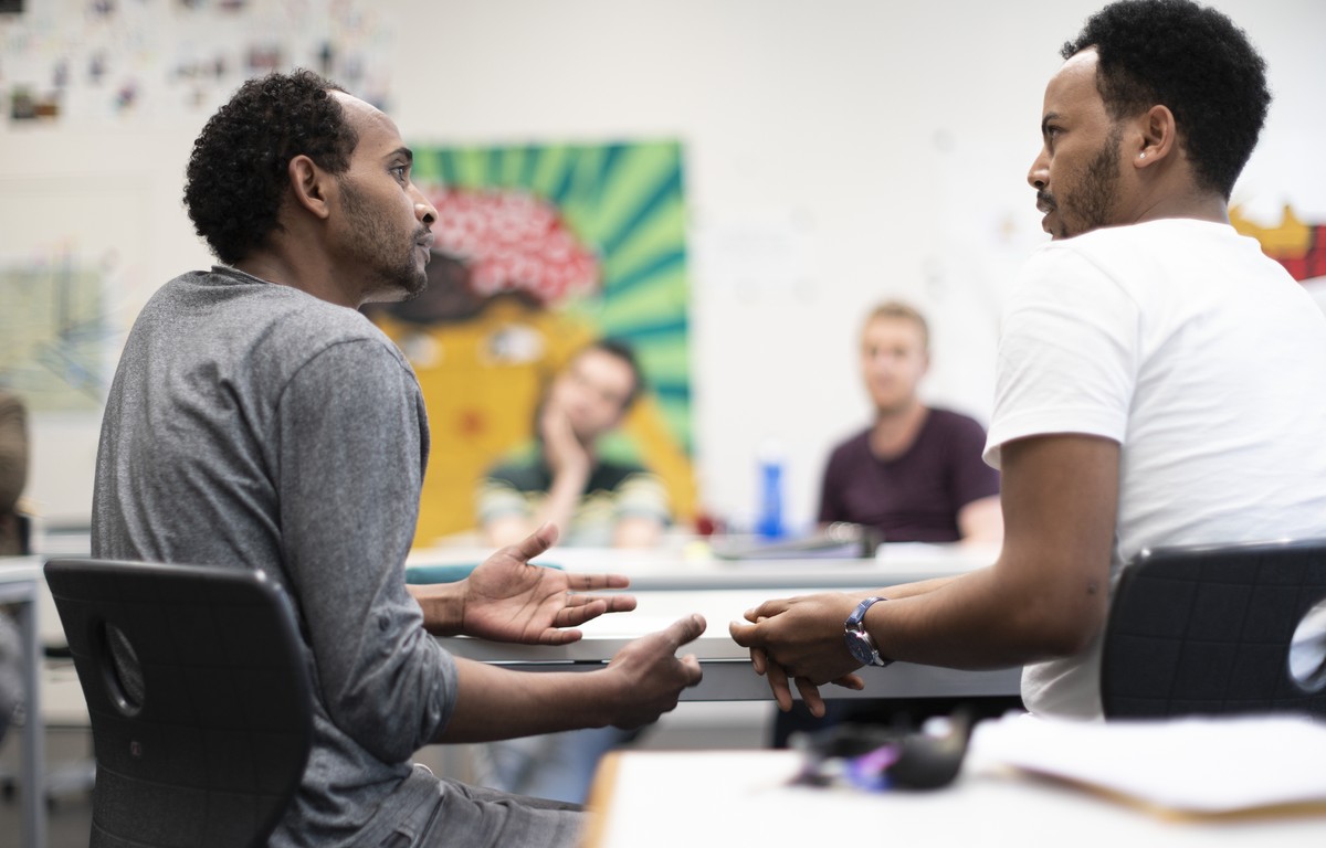ARCHIVBILD ZU DEN THEMEN DER HEUTIGEN BUNDESRATSSITZUNG, AM MITTWOCH, 21. AUGUST 2019 - German lessons at the Berufsbildungszentrum (BBZ) Olten as part of the integration training (INVOL) for logistic ...