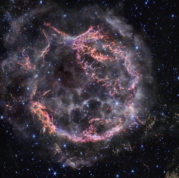Cassiopeia A, December 12, 2023