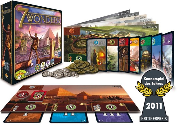 7 Wonders mit Material