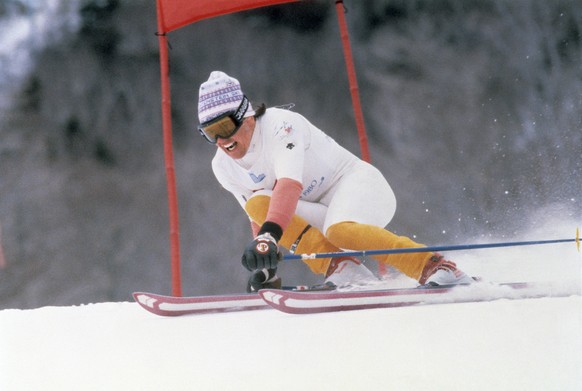 Andreas Wenzel, damals Silbermedaillengewinner, ist heute Präsident des Liechtensteinischen Skiverbandes.