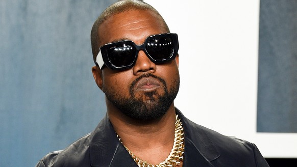 FILE - Ye, the rapper formerly known as Kanye West, arrives at the Vanity Fair Oscar Party in Beverly Hills, Calif., on Feb. 9, 2020. (Photo by Evan Agostini/Invision/AP, File)
Kanye West