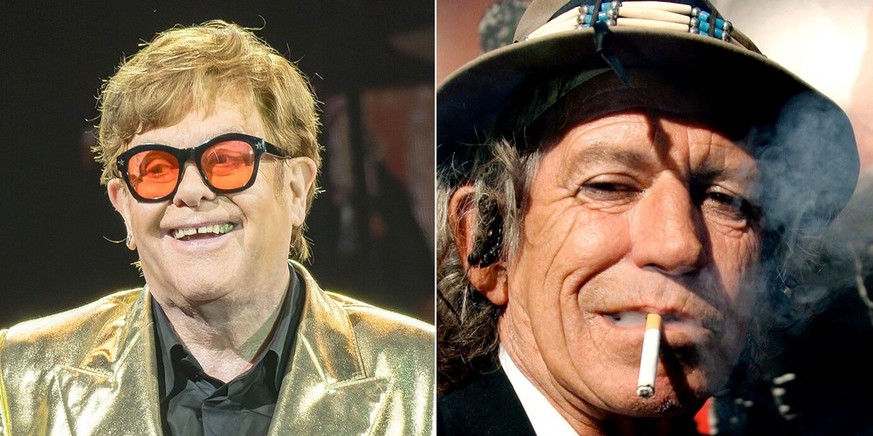 Elton John über Keith Richards