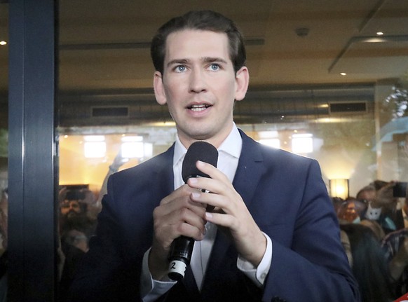 Die ÖVP ist optimistisch, dass Parteichef Kurz grosse Chancen auf eine Rückkehr ins Kanzleramt hat. (Archivbild)