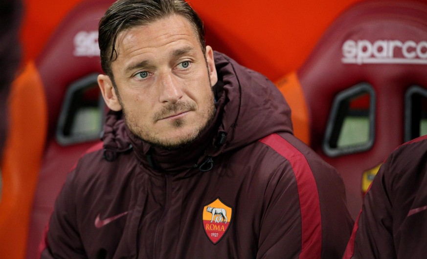 Seit 1993 spielt Francesco Totti als Profi für die AS Roma – ein anderer Verein kam für der stolzen Römer nie in Frage.