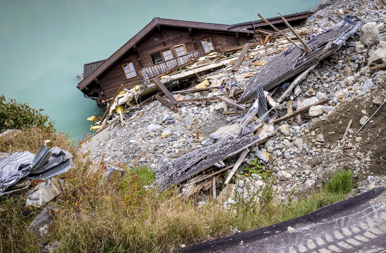 Der Bergsturz von Blatten – eine Chronologie in Bildern