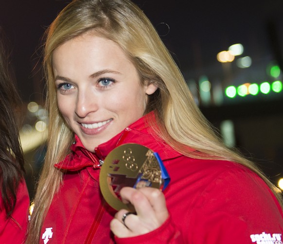 ZU DEN OLYMPISCHEN WINTERSPIELEN SOTSCHI 2014, DIE AM SONNTAG, 23. FEBRUAR 2014, MIT DER SCHLUSSFEIER ENDEN, STELLEN WIR IHNEN FOLGENDES BILDMATERIAL ZUR VERFUEGUNG - Switzerland&#039;s alpine downhil ...