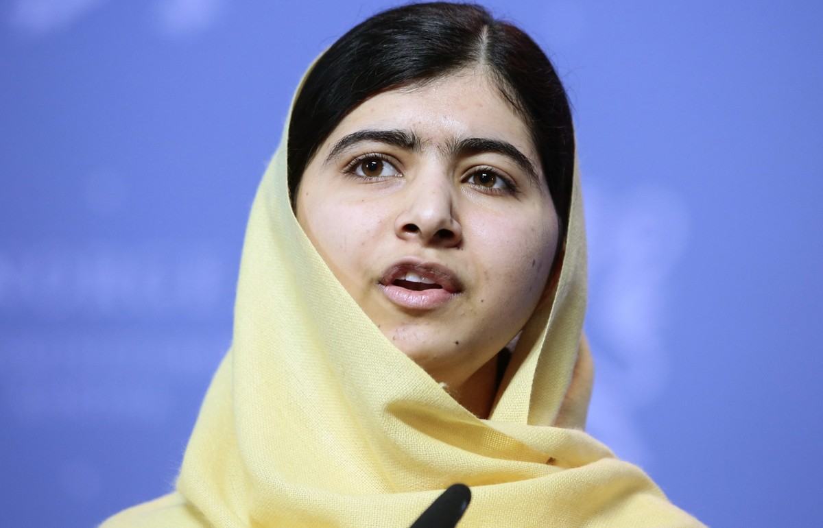 epa04706947 (FILE) A file photograph showing Nobel Peace Prize laureate Malala Yousafzai during a joint press conference at the Prime Minister's office in Oslo, Norway, 11 December 2014. Nasa ann ...