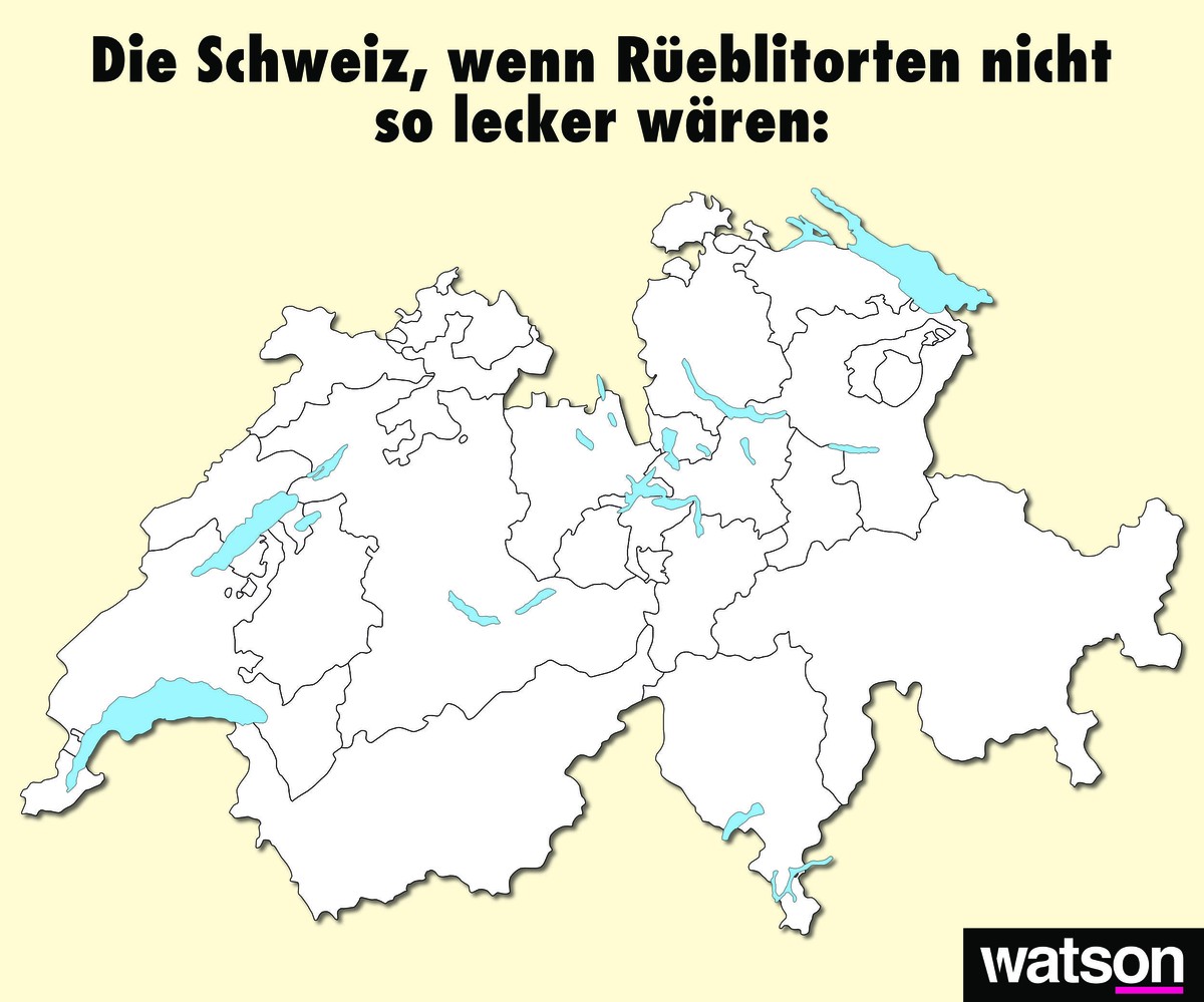 Die Schweiz in ehrlichen Karten