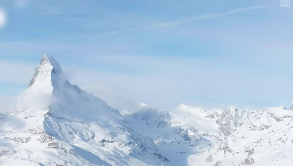 Matterhorn beim Skitouren-Drama im Wallis