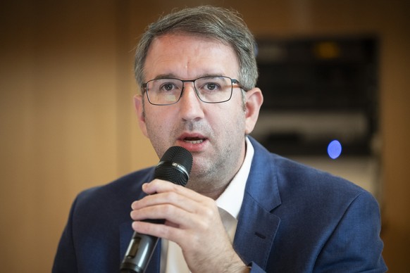 Stefan Loppacher, Leiter der Geschaeftsstelle �Fachgremium sexuelle Uebergriffe im kirchlichen Umfeld�, informiert ueber den aktuellen Stand der Aufarbeitung sexuellen Missbrauchs in der katholischen  ...