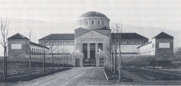 Krematorium Friedhof Sihlfeld Zürich (1916).