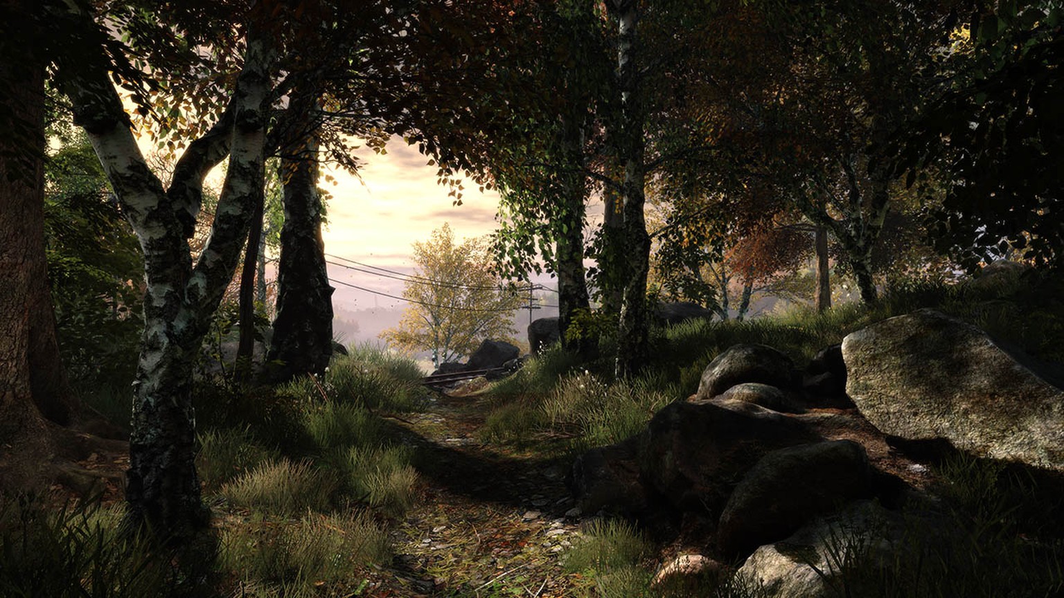 Die ersten Screenshots zeigen den Beginn von «The Vanishing of Ethan Carter» und stammen direkt aus dem Spiel.&nbsp;