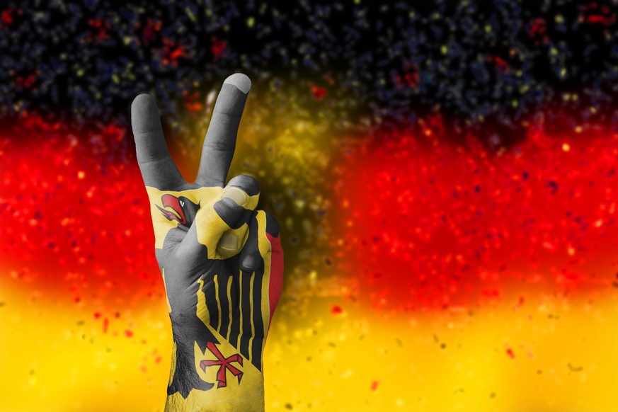 Muss Flagge zeigen: Deutschland.