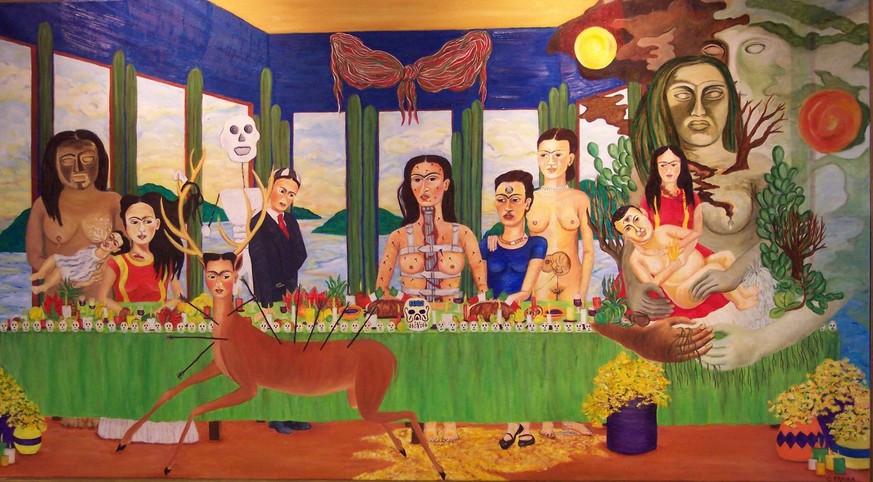 Das letzte Abendmahl, neu interpretiert bei Frida Khalo