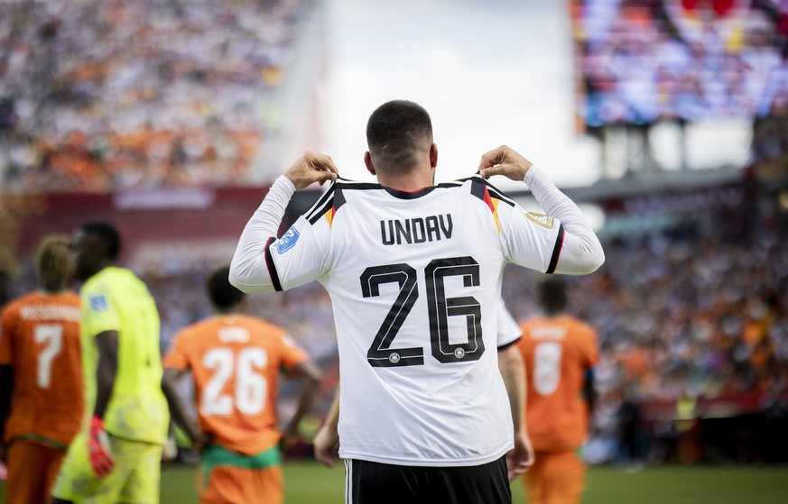 Toronto, Canada 20th Jun 2026. Goal celebration: Deniz Undav GER Germany - Ivory Coast World Cup Deutschland - Elfenbeink�ste 20.06.2026 *** Toronto, Canada, June 20, 2026 Goal celebration Deniz Undav ...