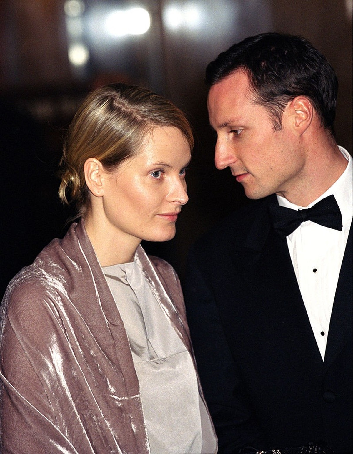 Crown Prince Haakon &amp; Crown Princess Mette-Marit Of Norway Attend Prince Carl Bernadotte 90Th Birthday Party In Oslo. . (Photo by Mark Cuthbert/UK Press via Getty Images)